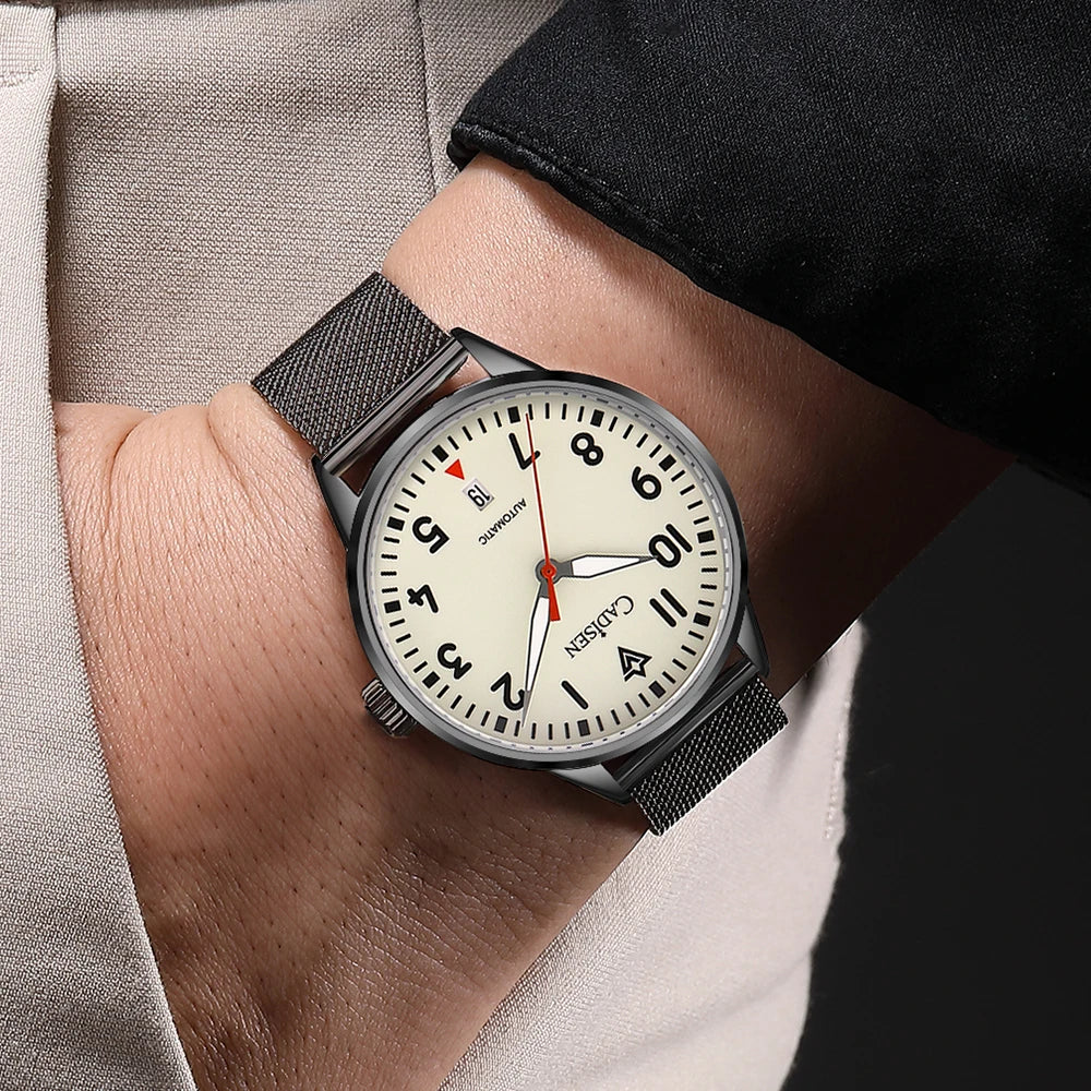 kf-Sb18305a94ea045ddbd713ddaabb5584b9-CADISEN-Automatic-Watch-Men-Luminous-Stainless-Steel-Self-Wind-Wristwatch-NH35A-Sapphire-Waterproof-Mesh-Belt-Mechanical