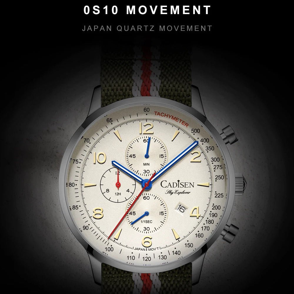 Cadisen C7067 Chronograph Watch