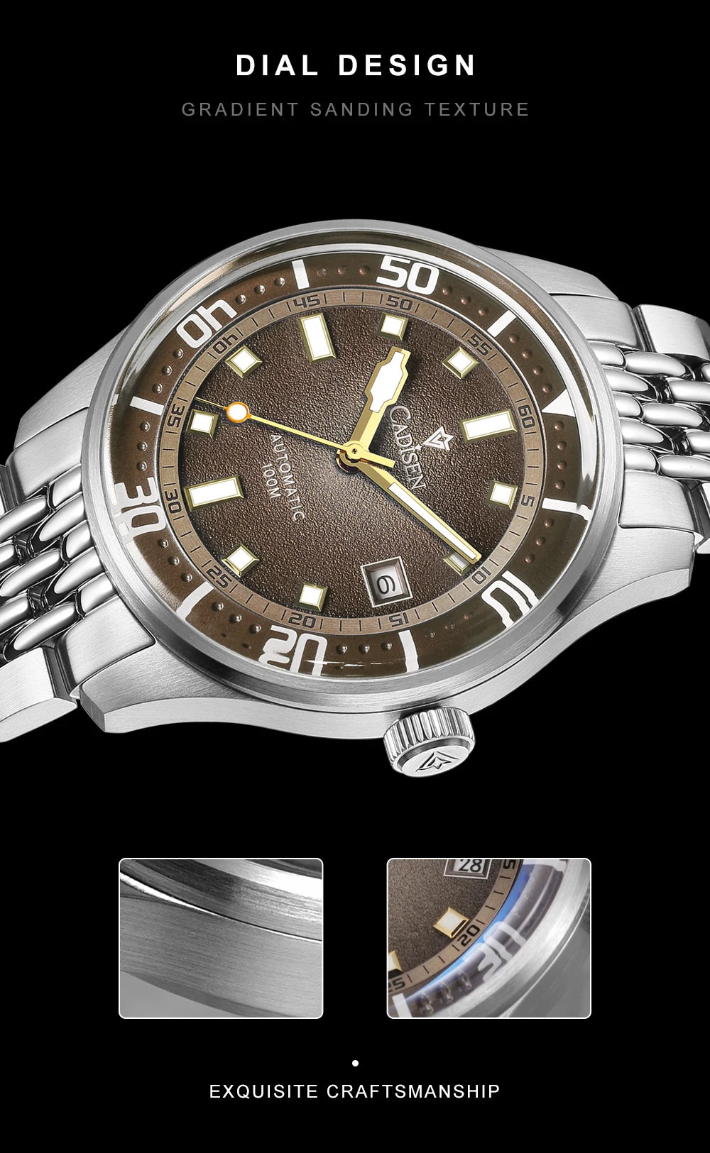 CADISEN C8244 Dress Watch
