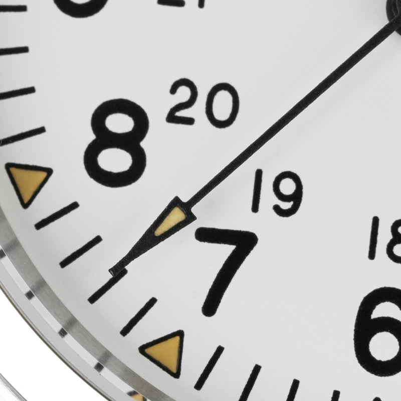 Militado ML05 White Dial VH31 Vintage Field Watch