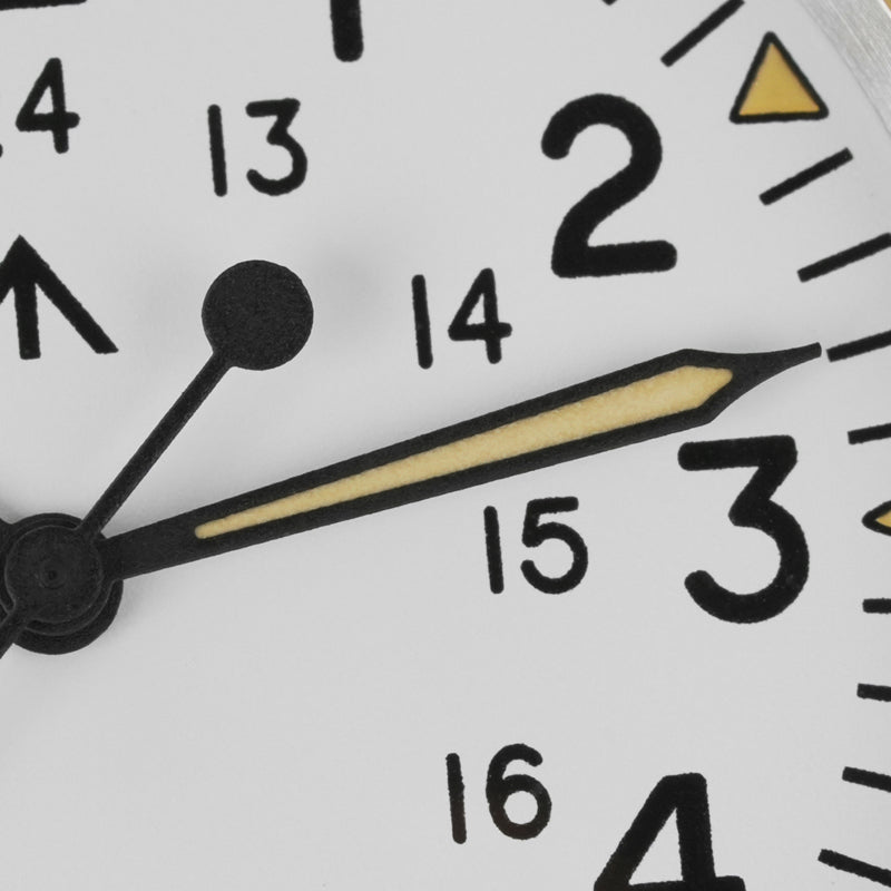 Militado ML05 White Dial VH31 Vintage Field Watch