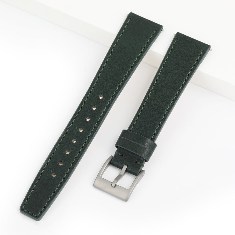 20mm Genuine Leather Watch Strap