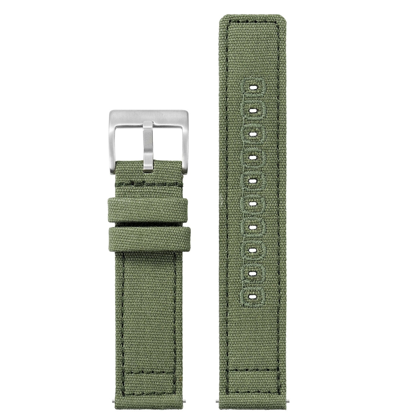Canvas Watch Strap Vintage Watch band 20mm 22mm