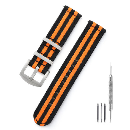 Quick Replacement Military Nylon Watch Strap – 20mm
