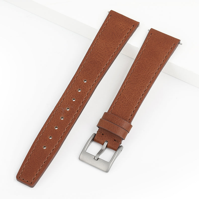 20mm Genuine Leather Watch Strap
