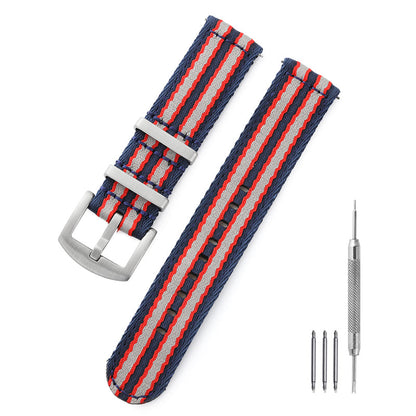 Quick Replacement Military Nylon Watch Strap – 20mm
