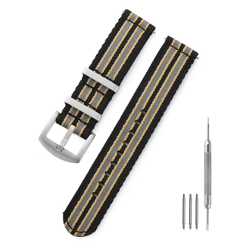 Quick Replacement Military Nylon Watch Strap – 20mm