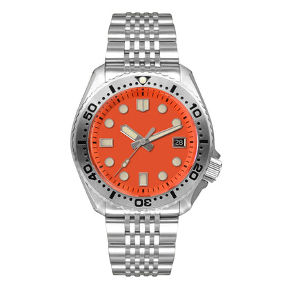 San Martin SN046G Diving Watch Abalone 42.5MM NH35 C3 Luminous AR Sapphire 20Bar Luxury Watch