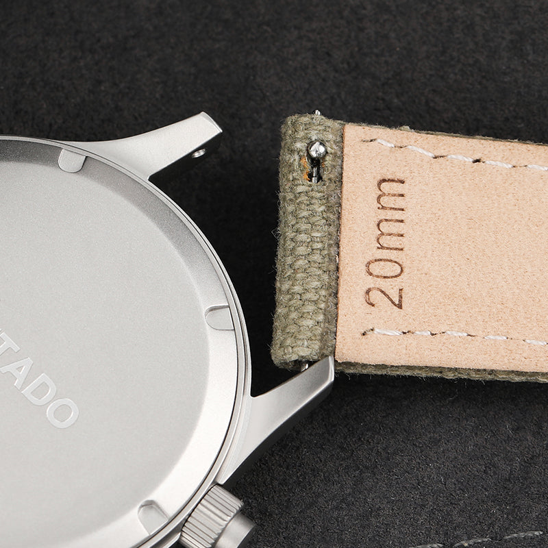 Chronograph Watch Militado ML1868  Retro VK67 Quartz