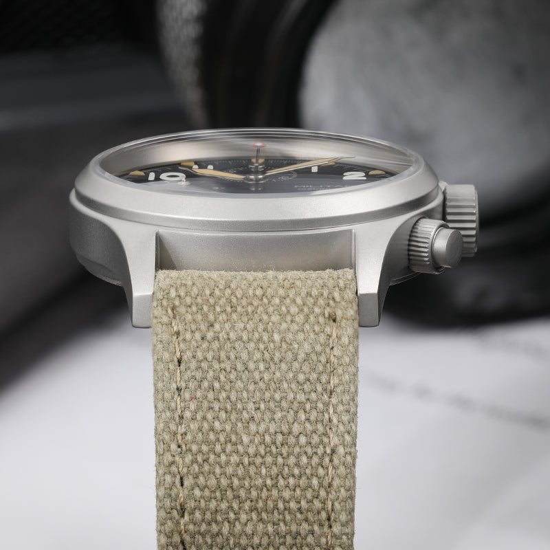 Chronograph Watch Militado ML1868  Retro VK67 Quartz