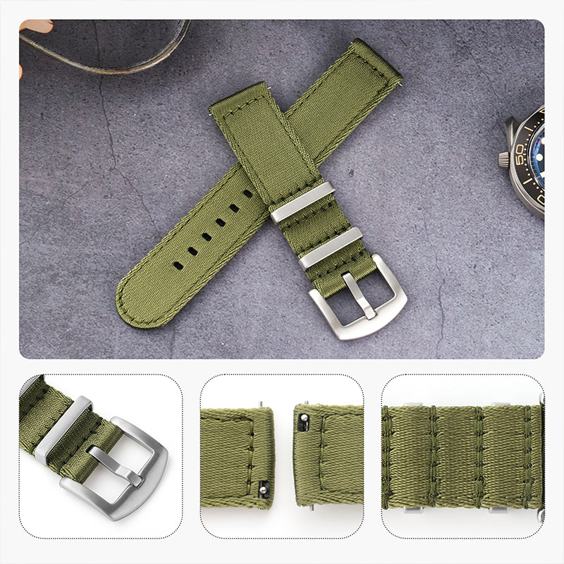Quick Replacement Military Nylon Watch Strap – 20mm