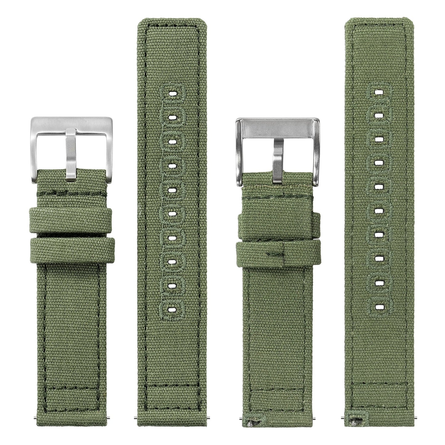 Canvas Watch Strap Vintage Watch band 20mm 22mm