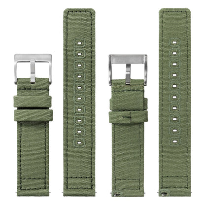 Canvas Watch Strap Vintage Watch band 20mm 22mm