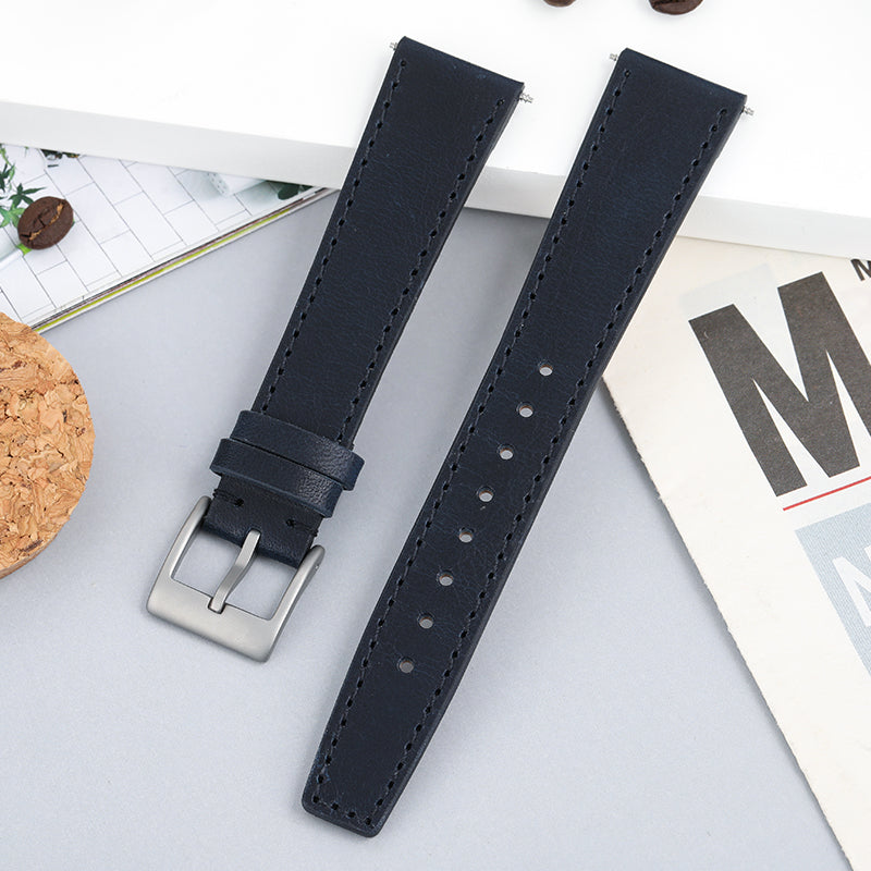 20mm Genuine Leather Watch Strap
