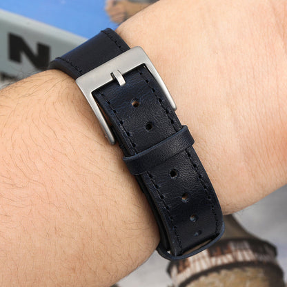 20mm Genuine Leather Watch Strap