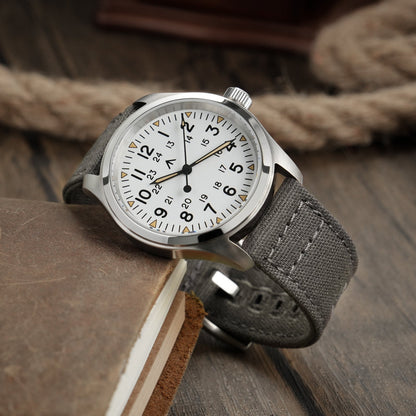 Canvas Watch Strap Vintage Watch band 20mm 22mm