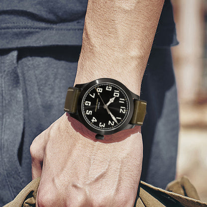 Premium Quality Leather-Fluorine Ruber Watch Bands Vintage Strap 20mm 22mm