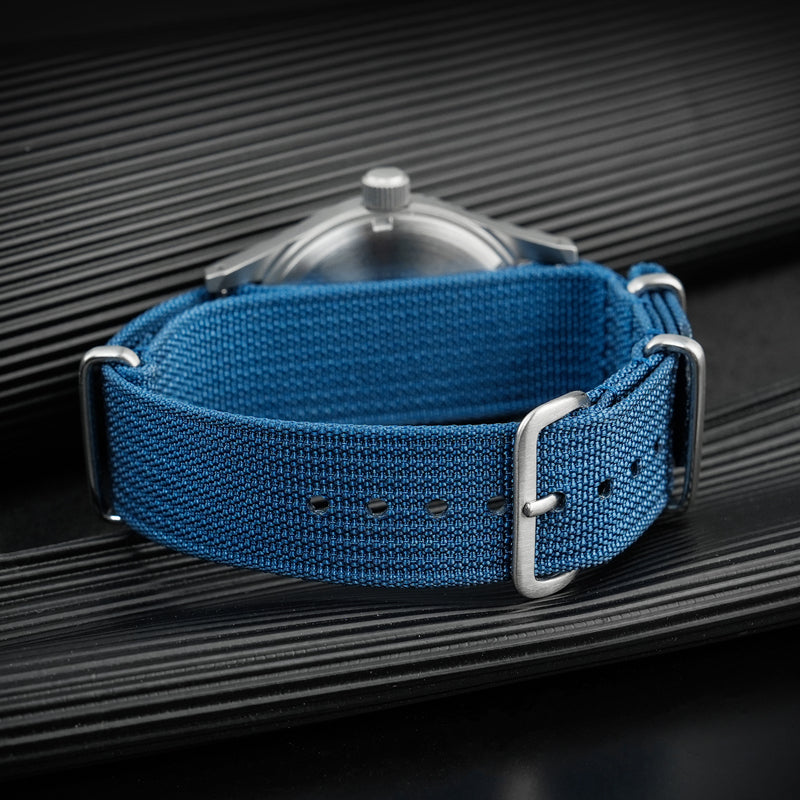 Militado ML05 VH31 Vintage Military Watch  Blue Dial