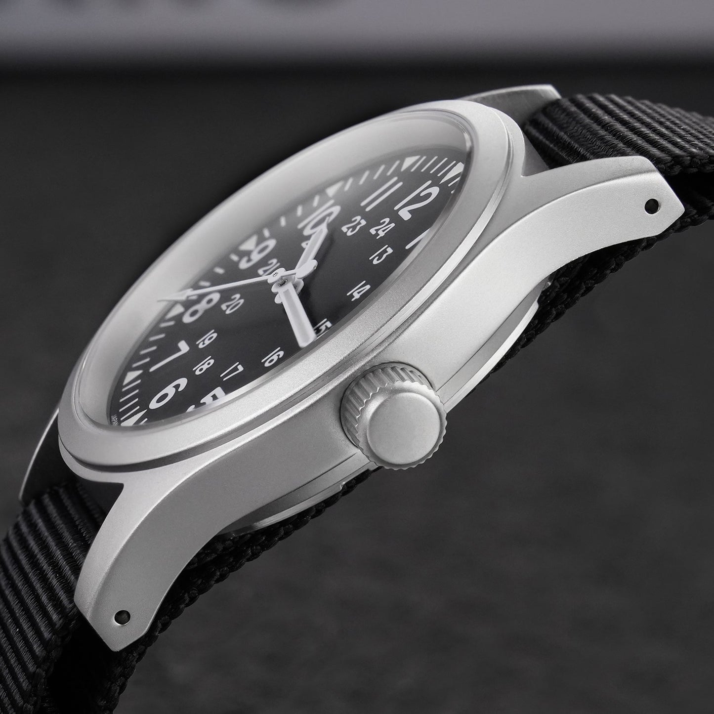 Militado ML05 VH31 Vintage Military Watch  Black PVD