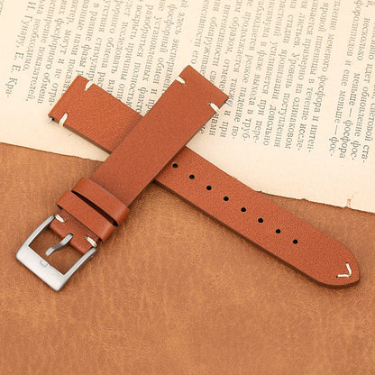 18mm Genuine Leather Watch Strap