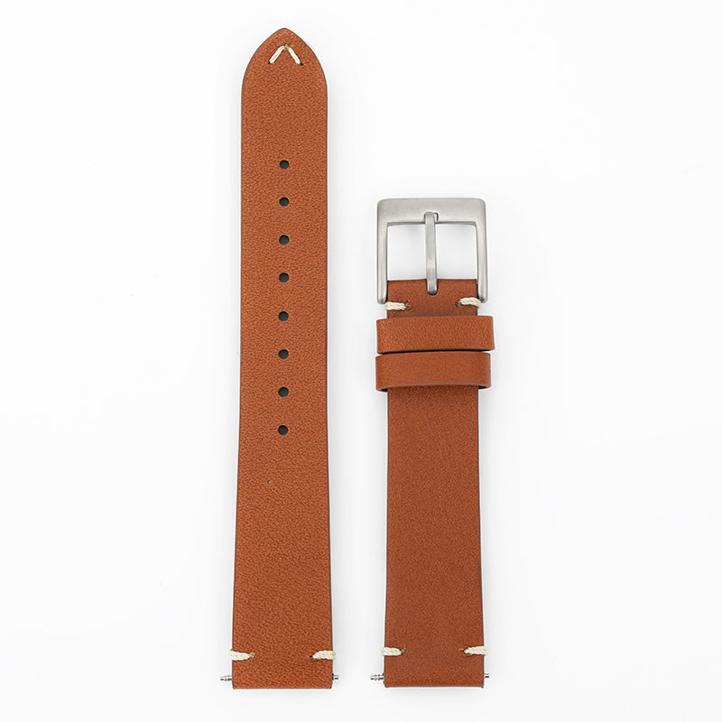 18mm Genuine Leather Watch Strap