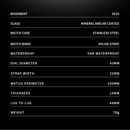 Cadisen C7067 Chronograph Watch
