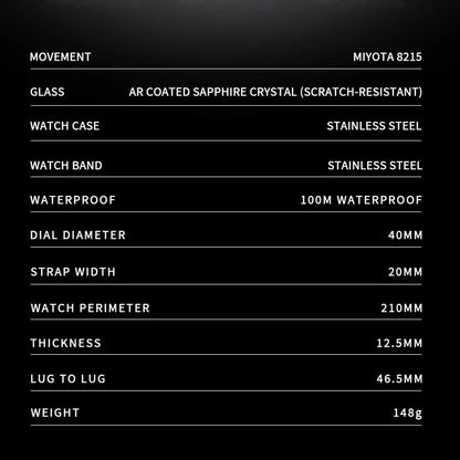 CADISEN C8245 Dive Watch