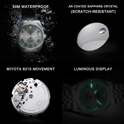 CADISEN C8211 Dayjust Dress Watch