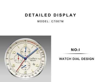 Cadisen C7067 Chronograph Watch