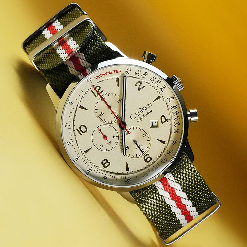 Cadisen C7067 Chronograph Watch