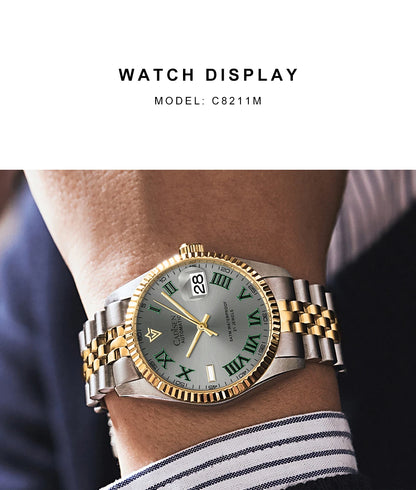 CADISEN C8211 Dayjust Dress Watch