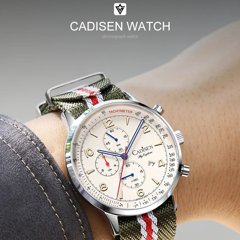 Cadisen C7067 Chronograph Watch