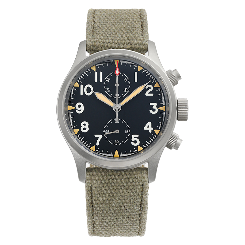 Militado ML1868 Retro VK61 Quartz Chronograph Watch