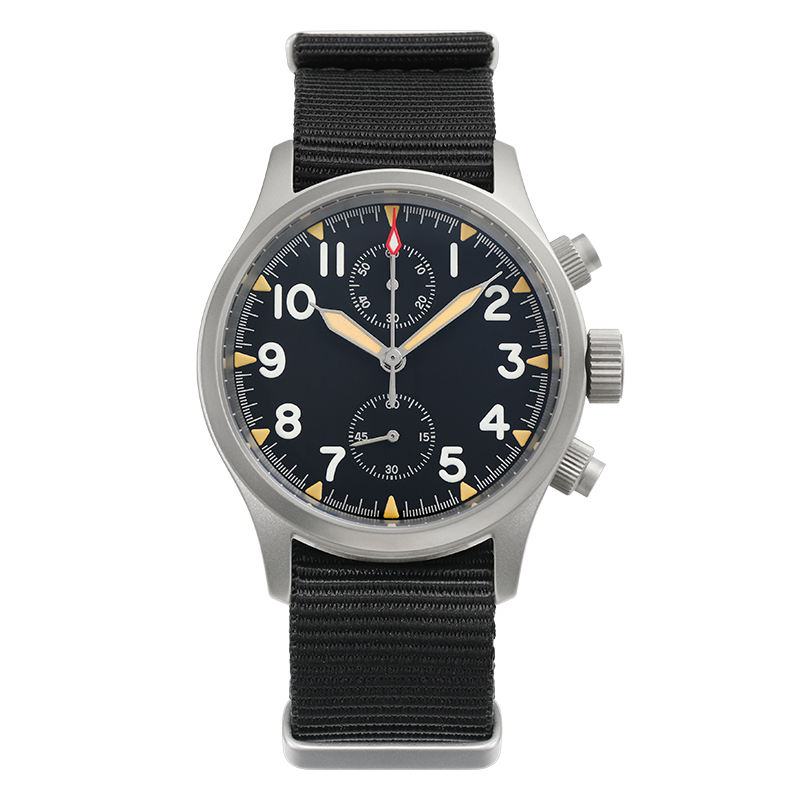 Militado ML1868 Retro VK61 Quartz Chronograph Watch