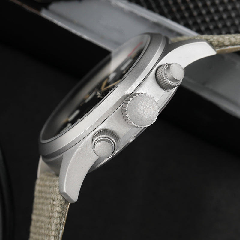 Militado ML1868 Retro VK61 Quartz Chronograph Watch