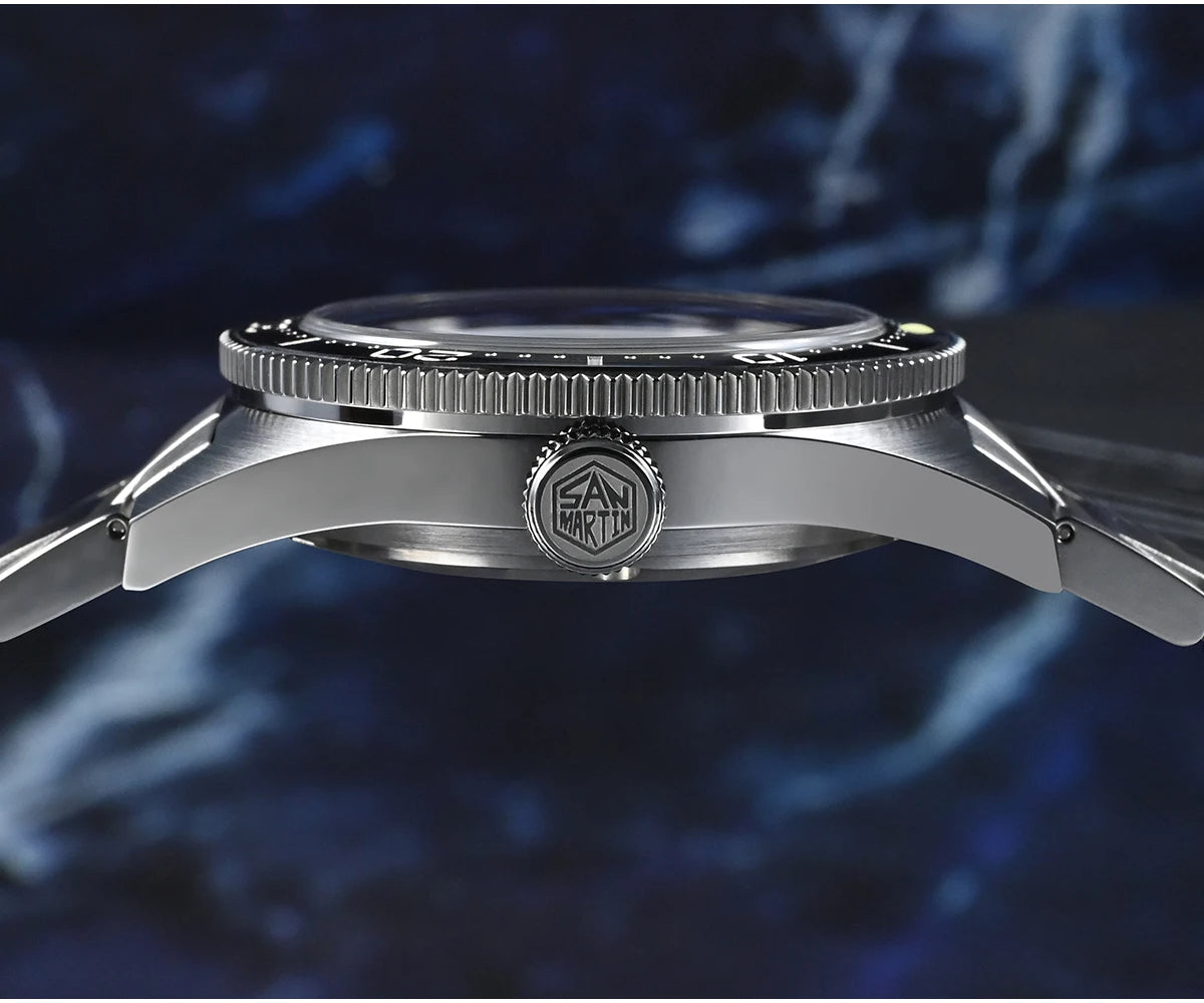 San Martin 62mas Dive Watch 39mm SN007GB NH35 Movt