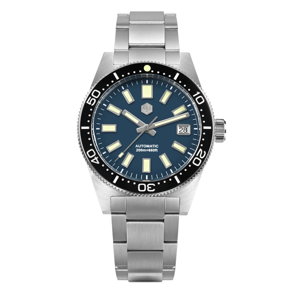 San Martin 62mas Dive Watch 39mm SN007GB NH35 Movt