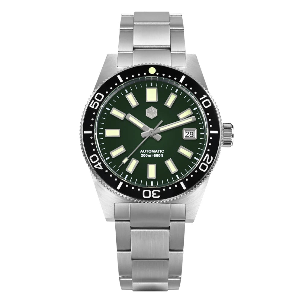 San Martin 62mas Dive Watch 39mm SN007GB NH35 Movt