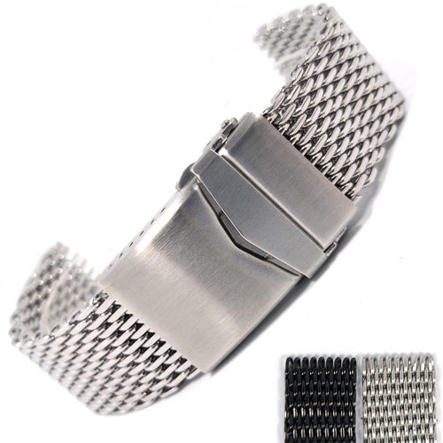 Premium Stainless Steel Mesh Watch Band