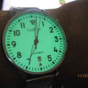 CADISEN C8224 Pilot Watch Dress NH35A Sapphire 50M Waterproof Mesh Belt Sapphire photo review