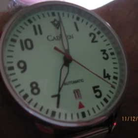 CADISEN C8224 Pilot Watch Dress NH35A Sapphire 50M Waterproof Mesh Belt Sapphire photo review