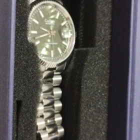 CADISEN C8198 Dress Watch 40MM Palm Leaf  AR Sapphire  MIYOTA 8215 Automatic photo review