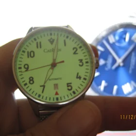 CADISEN C8224 Pilot Watch Dress NH35A Sapphire 50M Waterproof Mesh Belt Sapphire photo review