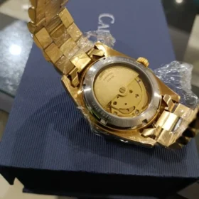 CADISEN C8223 Dress Watch For Men Japan 8215 Movement Sapphire Golden Relogio 36MM photo review