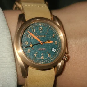 Titanium Field Watch Boderry Voyager A11 Field Seiko NH35 Movement Sapphire Swiss Lume 40MM 10Bar photo review