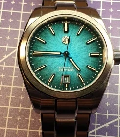 San Martin SN0144G "JianZhan" Gada Watch 36mm 39mm 42mm Miyota 9015 Original Dress AR Sapphire BGW Lume 10Bar photo review