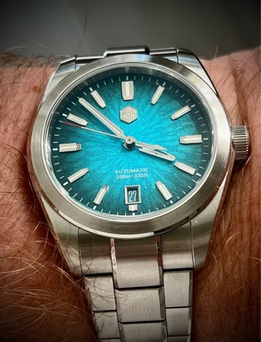 San Martin SN0144G "JianZhan" Gada Watch 36mm 39mm 42mm Miyota 9015 Original Dress AR Sapphire BGW Lume 10Bar photo review