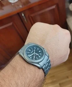 Titanium Field Watch Boderry Voyager A11 Field Seiko NH35 Movement Sapphire Swiss Lume 40MM 10Bar photo review