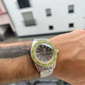 San Martin SN0116G Dive Watch 39.5mm NH35 Automatic AR Sapphire C3 Lume 120 clicks 20Bar photo review