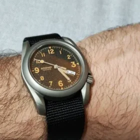 Titanium Field Watch Boderry Voyager A11 Field Seiko NH35 Movement Sapphire Swiss Lume 40MM 10Bar photo review